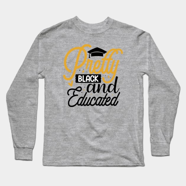 Pretty Educated Long Sleeve T-Shirt by machmigo